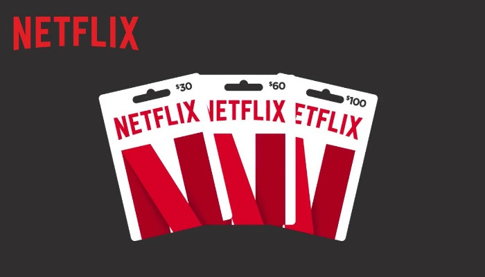 Tarjeta de regalo de Netflix