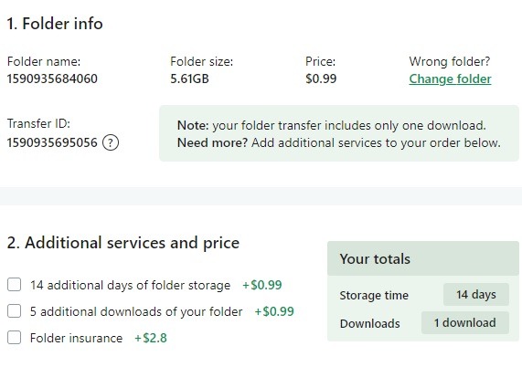 Precios de transferencia de carpetas Filewhopper 1