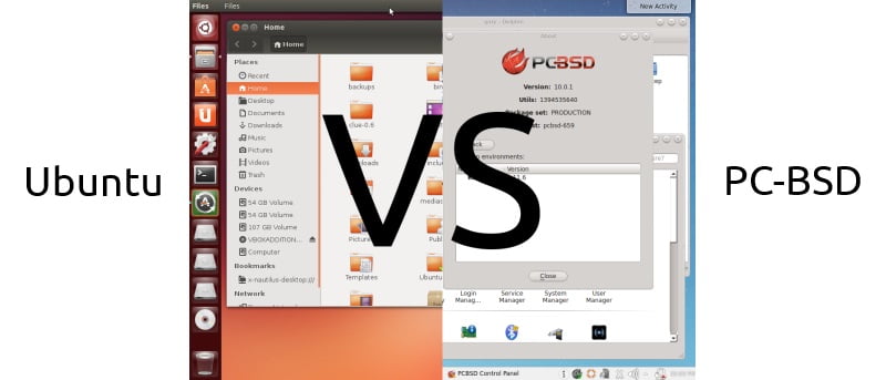 PC-BSD frente a Ubuntu: simplificar la tecnología