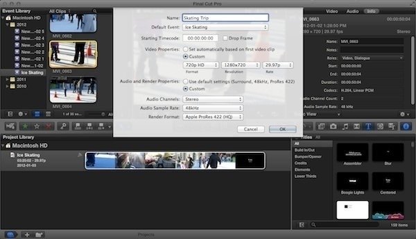 FCPX-Creando-un-Nuevo-Proyecto