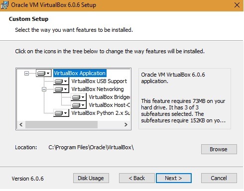 Oracle Vm Virtualbox 6.0.6.  Configuración en disco duro