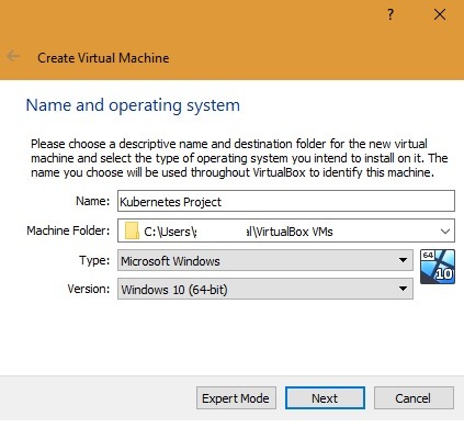 Crear una máquina virtual de Kubernetes en Virtualbox