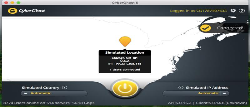 Navegue de forma anónima con CyberGhost VPN