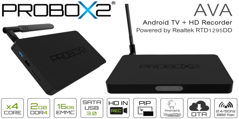 Probox2 AVA Android 6.0 TV Box and HD Recorder Review