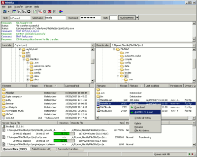 Filezilla