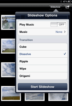 ipad-slideshow-options