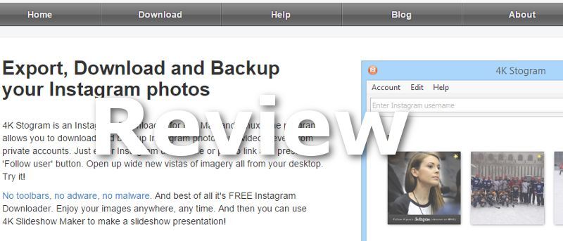 Download your Instagram Picture Library Easily on Linux with 4k Stogram