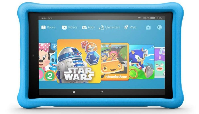 Tableta para niños Amazonfirehd10