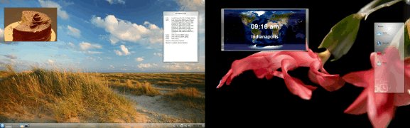KDE pantallas duales actividades separadas