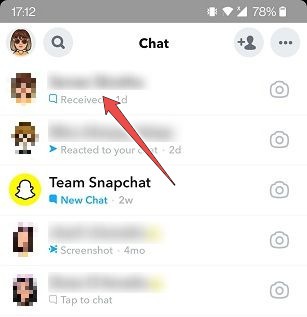 Usos inesperados Snapchat Seleccionar amigo