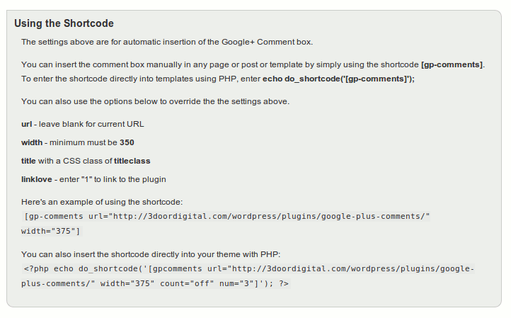 googleplus-comentarios-shortcode-instrucciones