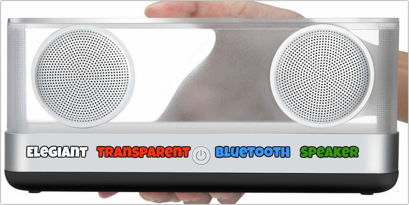 Elegiant Transparent Bluetooth Speaker with Super Bass Review