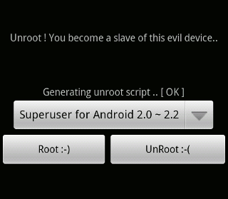 universalandroot-unrooted