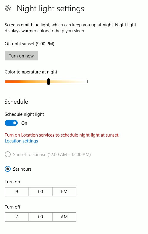 windows-configurar-noche-luz