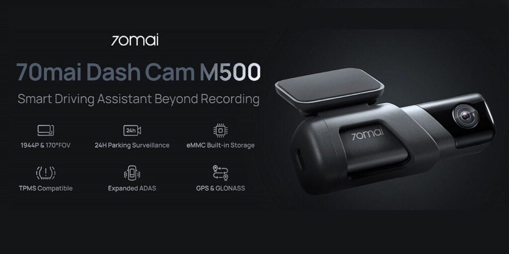 70mail Dash Cam M500 Review Featured