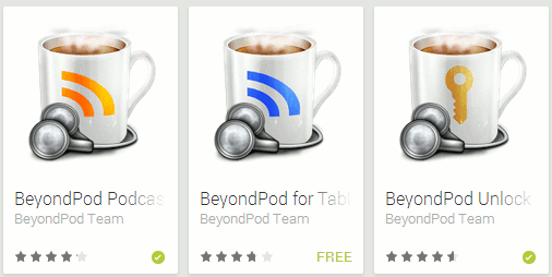 aplicaciones de beyondpod