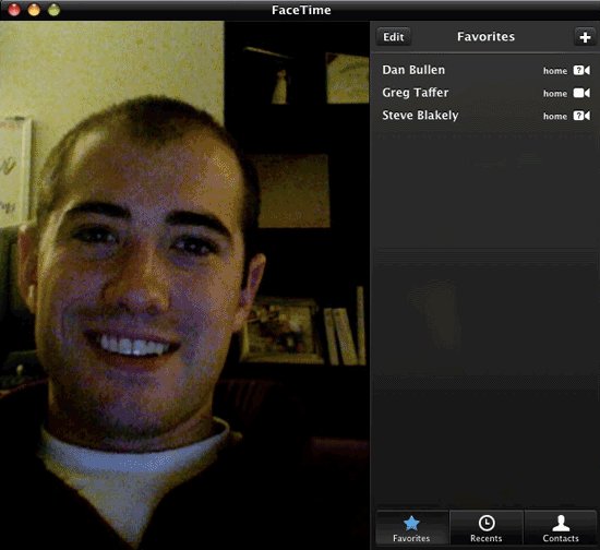 Facetime-favoritos-pantalla de inicio