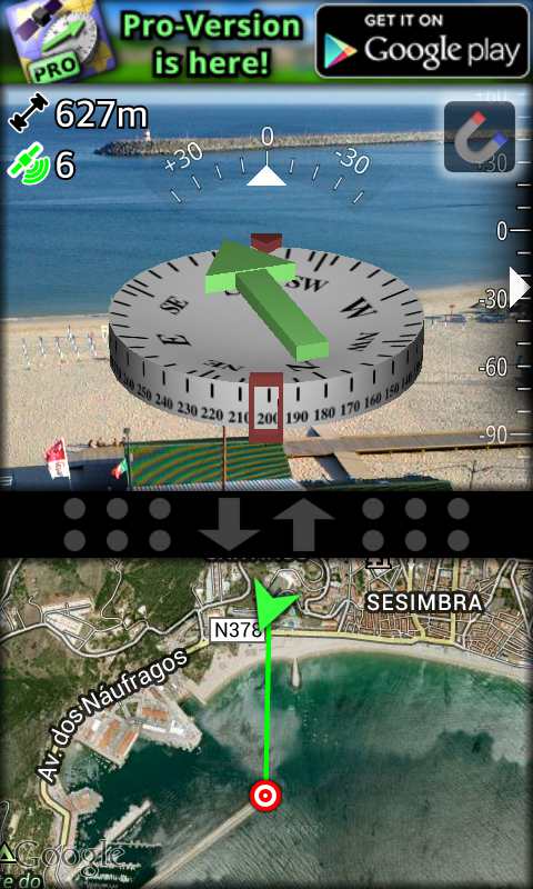 android-realidad-aumentada-gps-3d-brújula