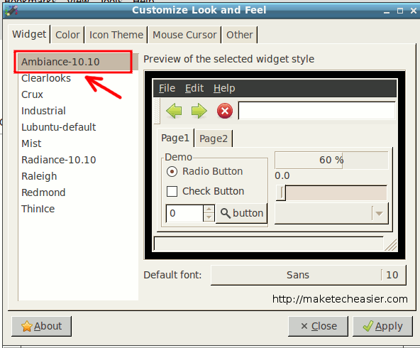 lubuntu-cambiar-tema