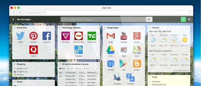 How to Customize the Ultimate Start Page in Chrome or Firefox With Start.me