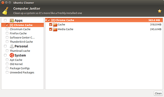 ubuntu-cleaner-chrome-cache