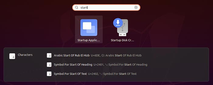 Cómo iniciar aplicaciones de forma óptima con retraso en Ubuntu Buscar aplicaciones de inicio