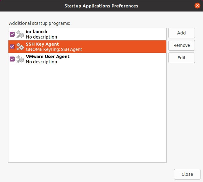 Cómo iniciar automáticamente las aplicaciones de manera óptima con retraso en la ventana de preferencias de las aplicaciones de inicio de Ubuntu