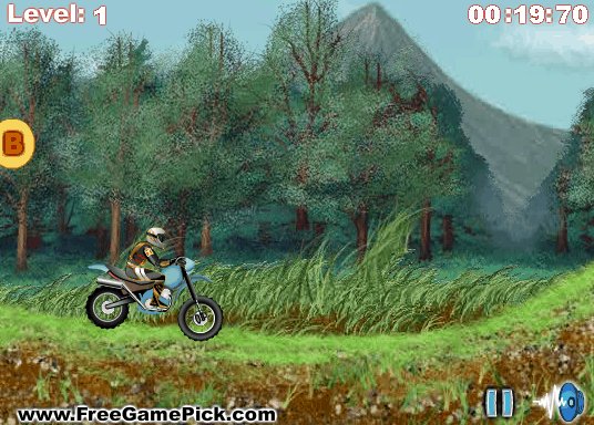 Captura de pantalla de Motocross nuclear