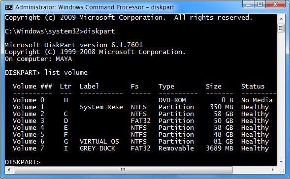 diskpart-list-volumen