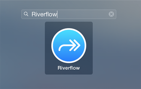 lanzamiento de riverflow