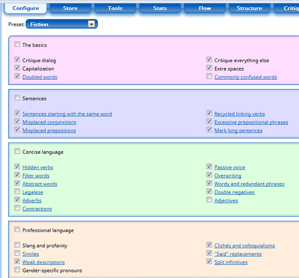 slickwrite-configure