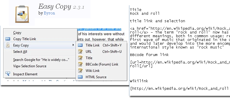 Cómo copiar varias URL con un clic en Firefox