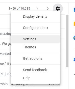 Resumen diario Configuración de Gmail del Asistente de Google