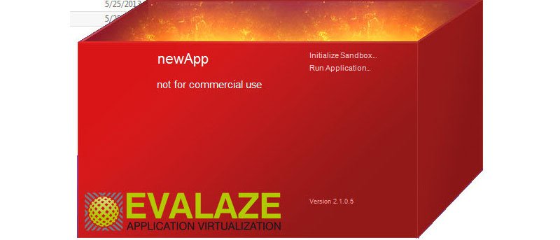 Uso de Evalaze para virtualizar aplicaciones de Windows