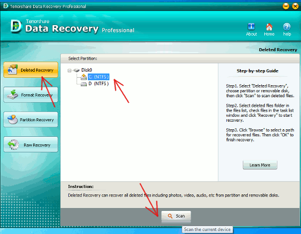 recuperación-de-datos-inicio-escaneado