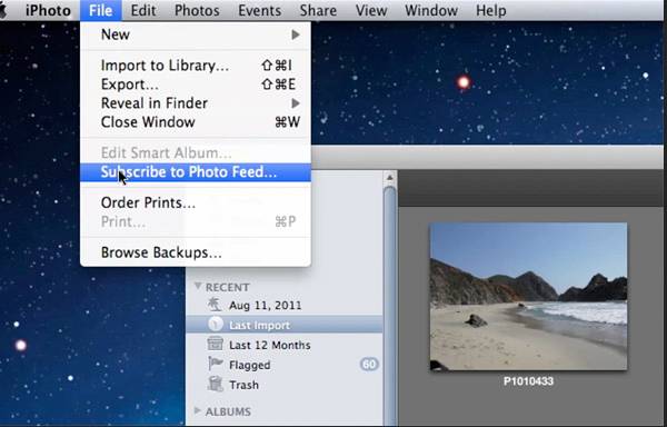 Integración Dropmark para Mac iPhoto