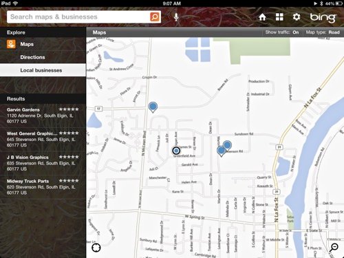 MapsApp-Bing