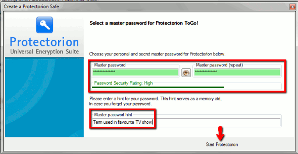 Protectorion-To-Go-Type-In-Password