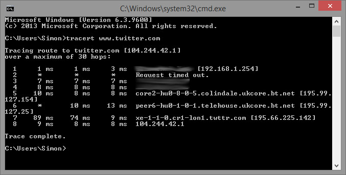 traceroute-example