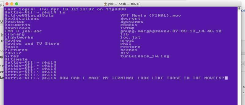 Customise Terminal to Make Everyday UNIX Hacking Special