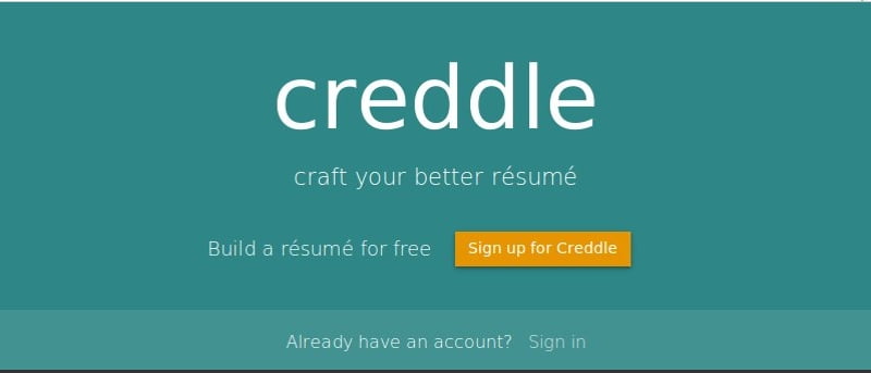 Actualice su currículum con Jobrary y Creddle