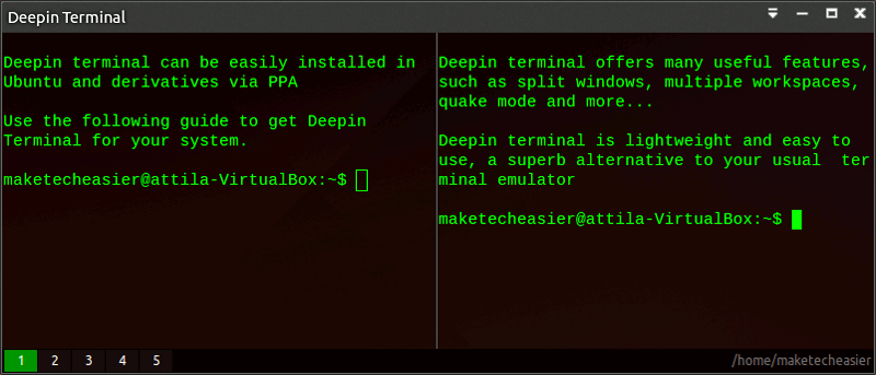 How to Install Deepin Terminal in Ubuntu
