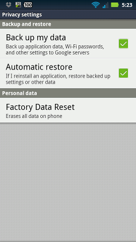 Android-mantenimiento-maestro-restablecer