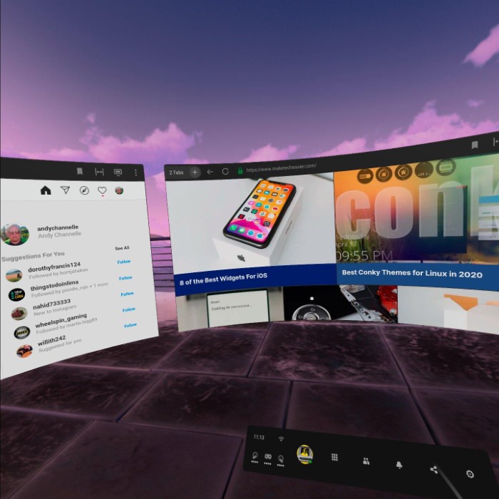 Oculus Web 2 700