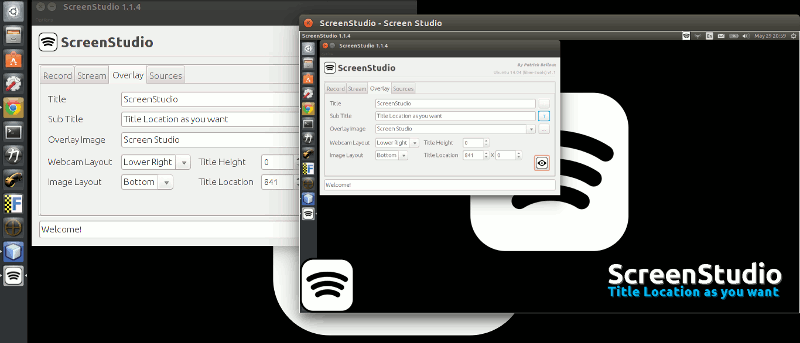 Cree fácilmente un Screencast de su escritorio Linux usando ScreenStudio