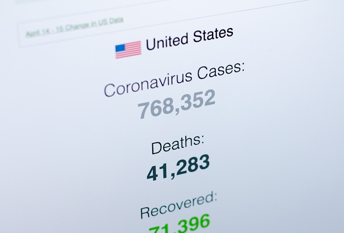 Datos de ubicación de Cdc Casos de coronavirus de Covid