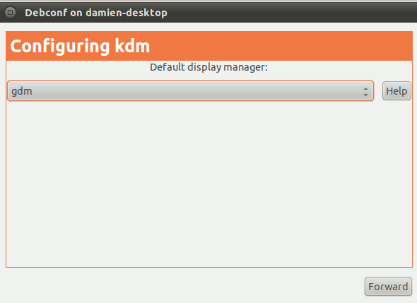 Kde-default-display-manager