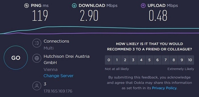 Velocidad de proxy de revisión de Socialproxy