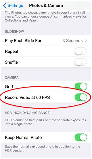 60fps-iphone6-habilitar-alternar