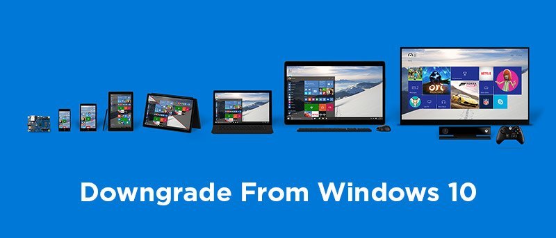 How to Downgrade from Windows 10 to Windows 7